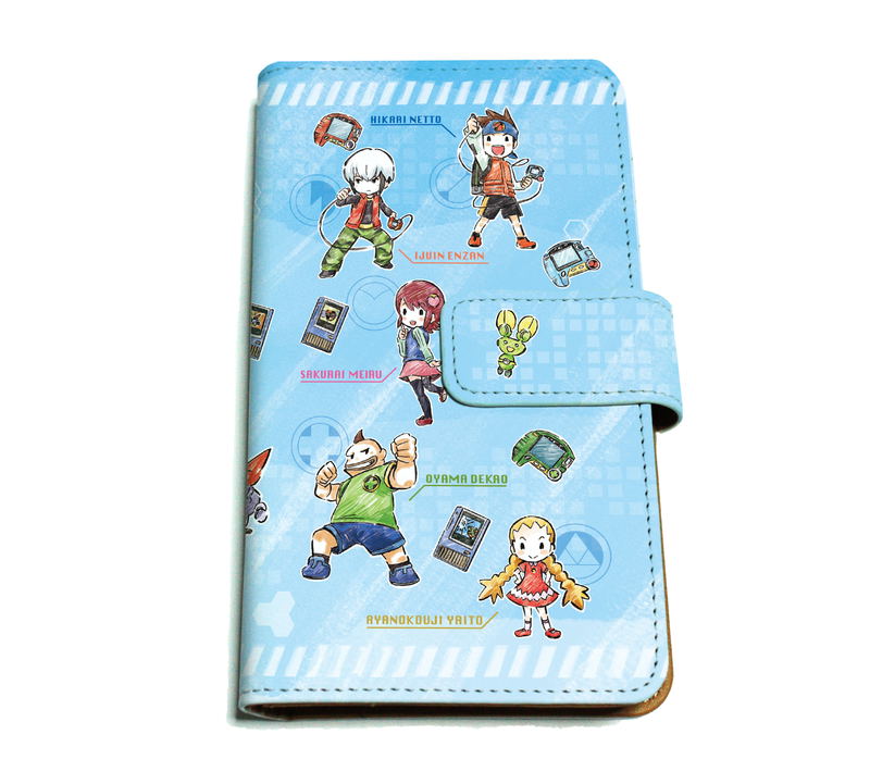 Mega Man NT Warrior 01 Pattern Design Blue Book Type Multi Case (Graff Art Design) image 2