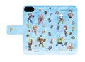 Mega Man NT Warrior 01 Pattern Design Blue Book Type Smartphone Case For iPhone6/6S/7/8 (Graff Art Design) thumbnail 1