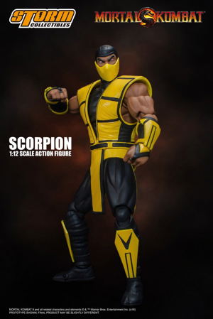 Mortal Kombat 1/12 Scale Pre-Painted Action Figure: Scorpion Ver.2