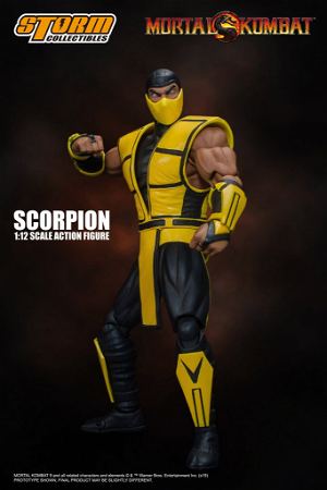 Mortal Kombat 1/12 Scale Pre-Painted Action Figure: Scorpion Ver.2