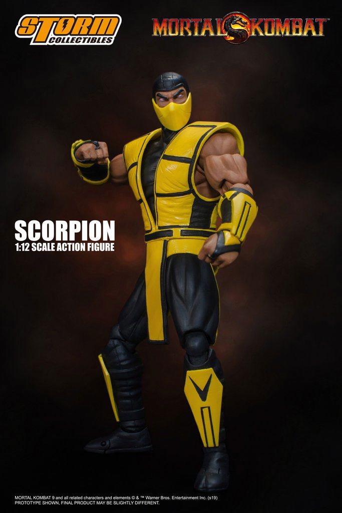 Mortal Kombat 1/12 Scale Pre-Painted Action Figure: Scorpion Ver.2 image 3