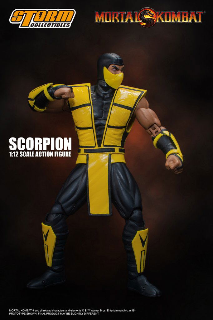 Mortal Kombat 1/12 Scale Pre-Painted Action Figure: Scorpion Ver.2 image 4