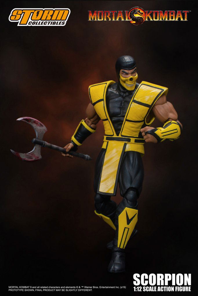 Mortal Kombat 1/12 Scale Pre-Painted Action Figure: Scorpion Ver.2 image 5
