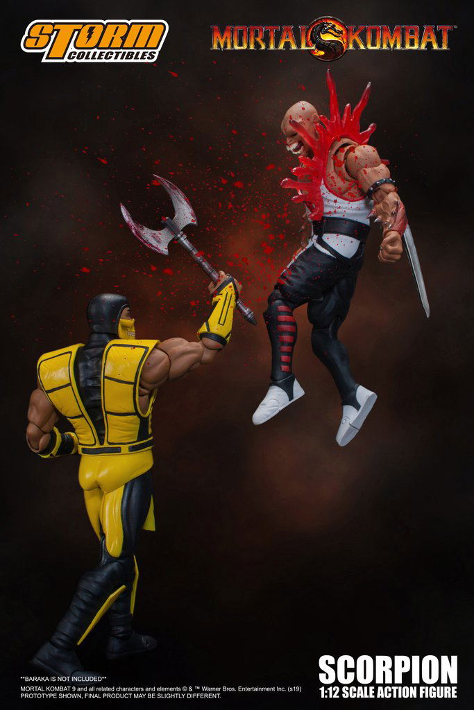 Mortal Kombat 1/12 Scale Pre-Painted Action Figure: Scorpion Ver.2 image 6