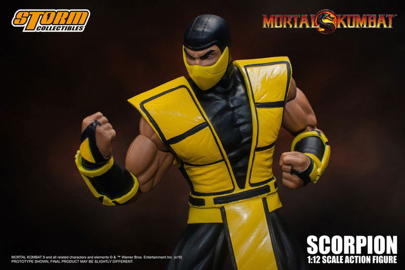 Mortal Kombat 1/12 Scale Pre-Painted Action Figure: Scorpion Ver.2 image 7