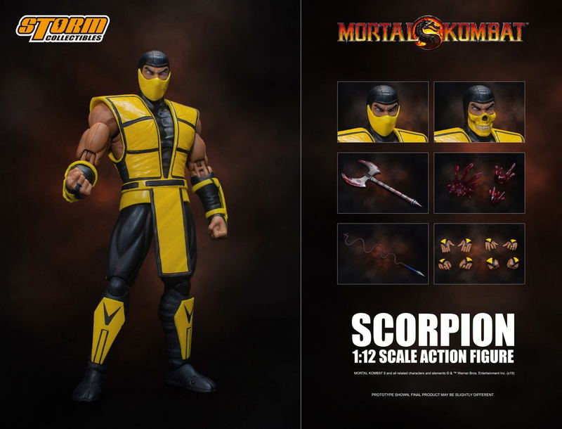 Mortal Kombat 1/12 Scale Pre-Painted Action Figure: Scorpion Ver.2 image 9