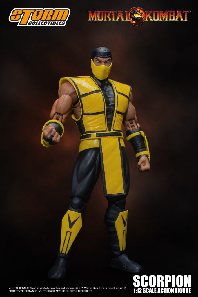 Mortal Kombat 1/12 Scale Pre-Painted Action Figure: Scorpion Ver.2 image 1