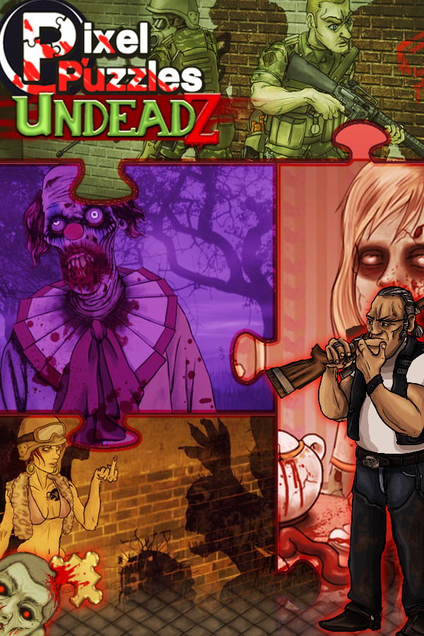 Pixel Puzzles: UndeadZ STEAM digital — Import Game Deal