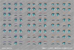 Polynian Eye Decals Set 01