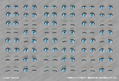 Polynian Eye Decals Set 01 A thumbnail 2