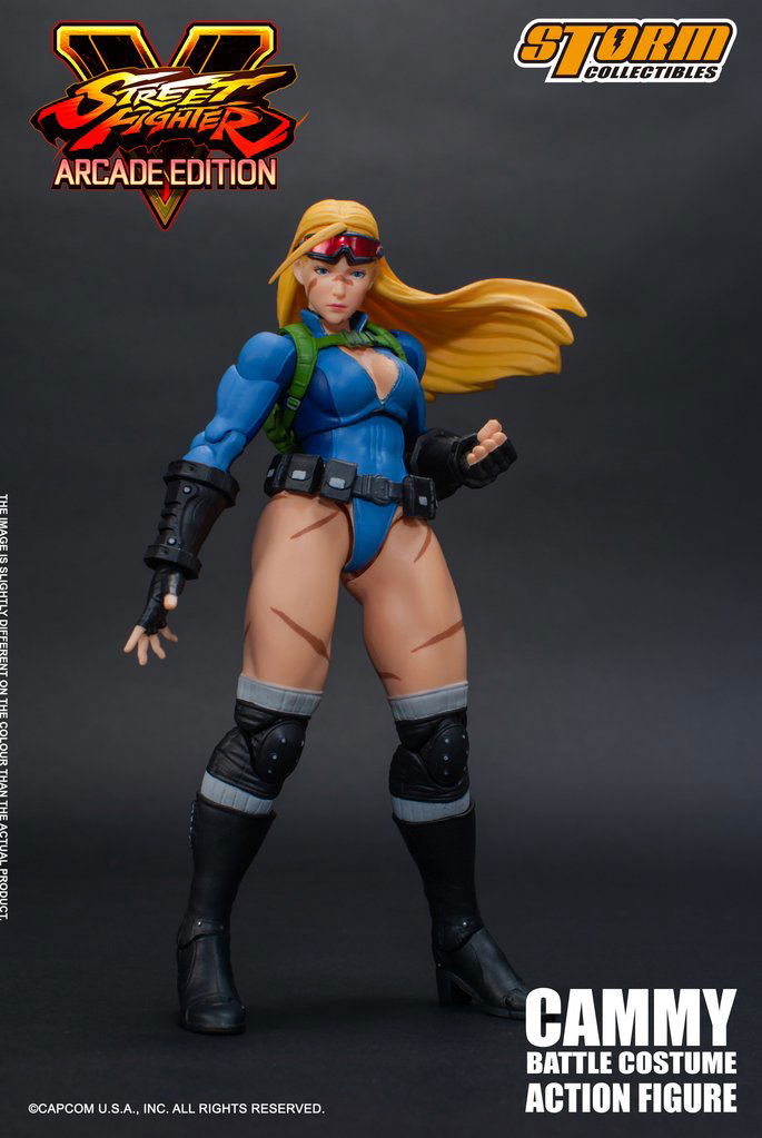 Street Fighter V 1/12 Scale Pre-Painted Action Figure: Cammy Battle Costume image 2