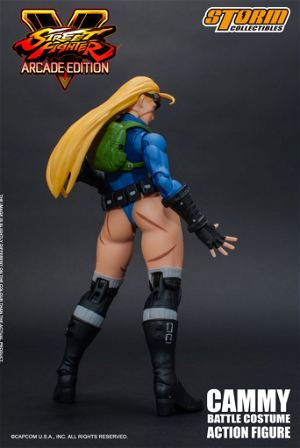 Street Fighter V 1/12 Scale Pre-Painted Action Figure: Cammy Battle Costume