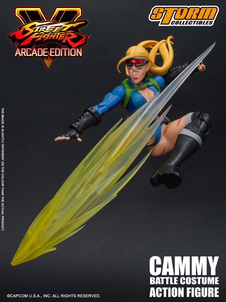 Street Fighter V 1/12 Scale Pre-Painted Action Figure: Cammy Battle Costume image 4