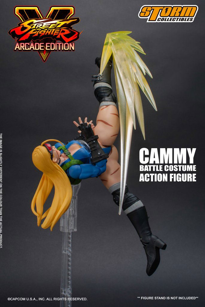 Street Fighter V 1/12 Scale Pre-Painted Action Figure: Cammy Battle Costume image 5