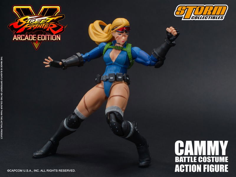 Street Fighter V 1/12 Scale Pre-Painted Action Figure: Cammy Battle Costume image 6