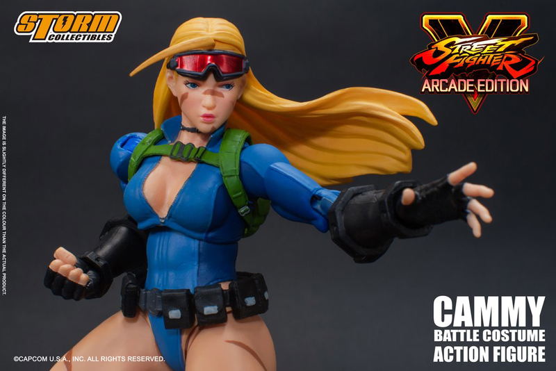 Street Fighter V 1/12 Scale Pre-Painted Action Figure: Cammy Battle Costume image 7