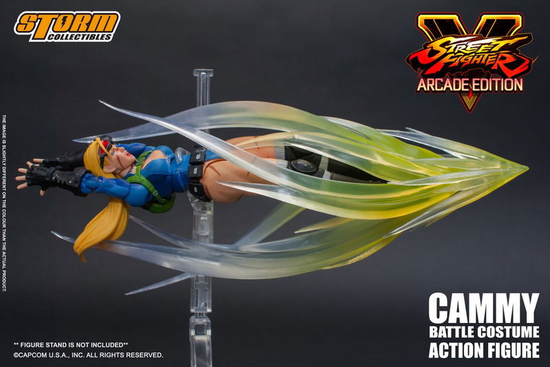 Street Fighter V 1/12 Scale Pre-Painted Action Figure: Cammy Battle Costume image 8