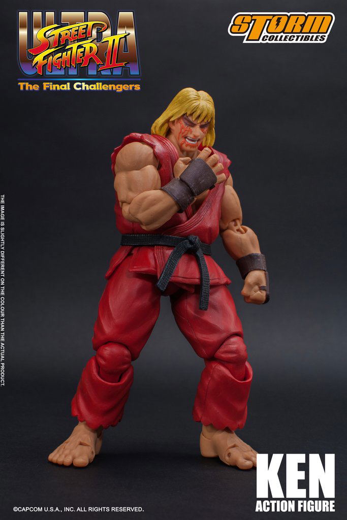 Ultra Street Fighter II The Final Challengers Pre-Painted Action Figure: Ken image 4