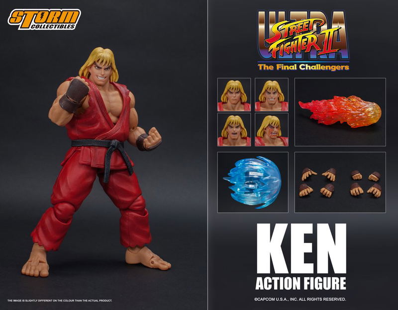 Ultra Street Fighter II The Final Challengers Pre-Painted Action Figure: Ken image 5