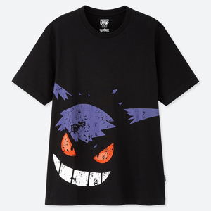 UTGP 2019 Pokemon - Gengar Men's T-shirt Black (L Size)_