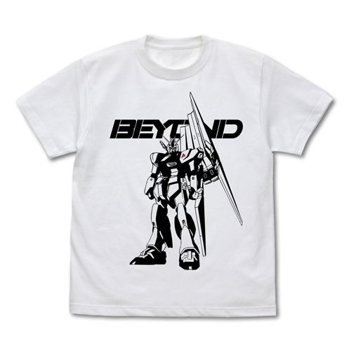 Mobile Suit Gundam: Char's Counterattack - Nu Gundam Beyond T-shirt White (M Size) image 1