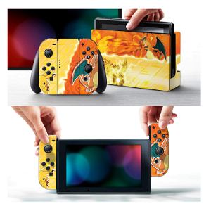 Nintendo Switch Skin & Screen Protector Set (Pikachu Vs Charizard)