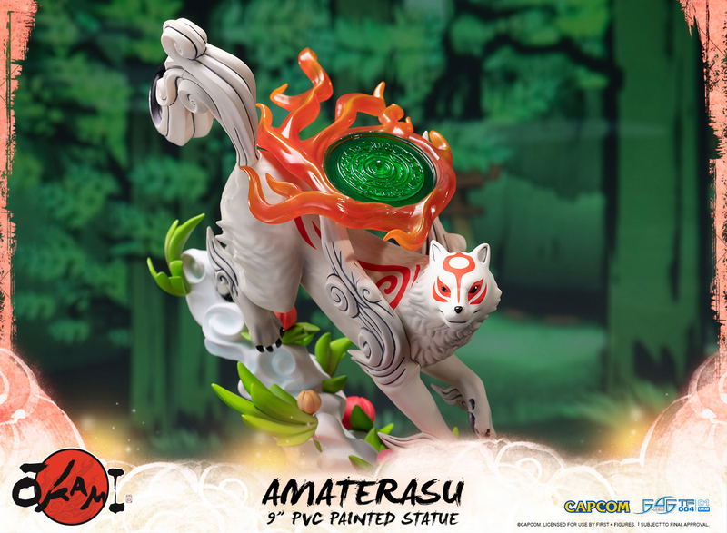 Okami: Amaterasu PVC Painted Statue [Standard Edition] (Re-run) image 11
