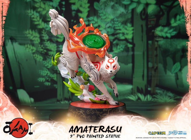 Okami: Amaterasu PVC Painted Statue [Standard Edition] (Re-run) image 13
