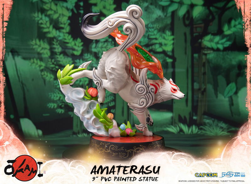 Okami: Amaterasu PVC Painted Statue [Standard Edition] (Re-run) image 15