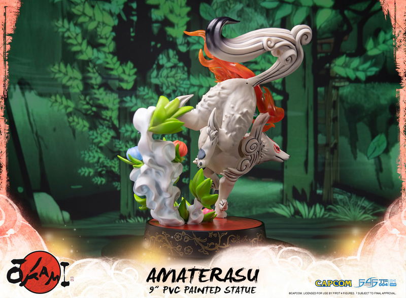 Okami: Amaterasu PVC Painted Statue [Standard Edition] (Re-run) image 16
