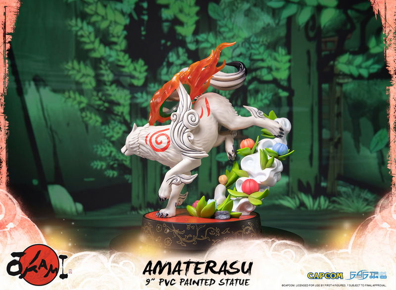 Okami: Amaterasu PVC Painted Statue [Standard Edition] (Re-run) image 19