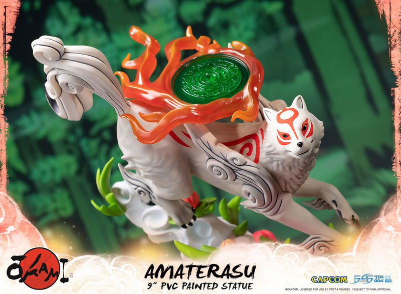 Okami: Amaterasu PVC Painted Statue [Standard Edition] (Re-run) image 9