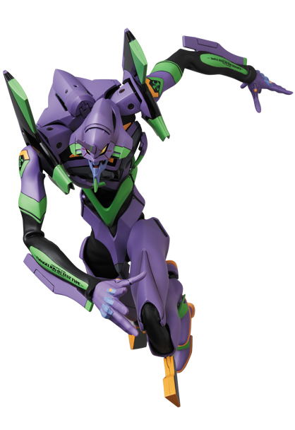 Real Action Heroes NEO Evangelion No. 783: EVA-01 (New Color Ver.) image 1