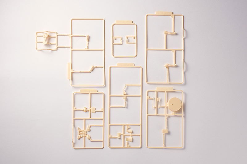 Shunya Yamashita Military Qtys PLAMAX MF-41 1/20 Scale Model Kit: Minimum Factory Allier Makeup Edition image 4