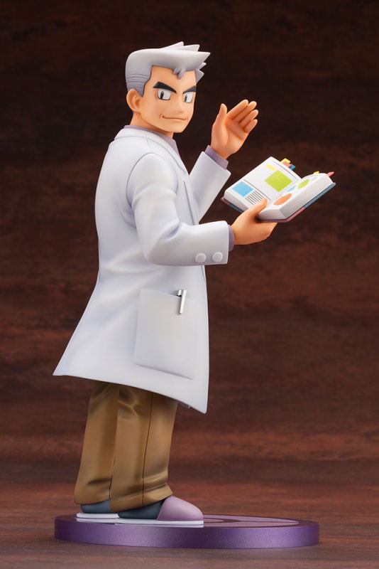 ARTFX J Pokemon Series 1/8 Scale Pre-Painted Figure: Professor Oak with Bulbasaur image 4