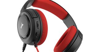 Corsair HS35 Gaming Headset for PS4 / XBOX 1 / Switch / Mobile / PC (Red)