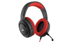 Corsair HS35 Gaming Headset for PS4 / XBOX 1 / Switch / Mobile / PC (Red)
