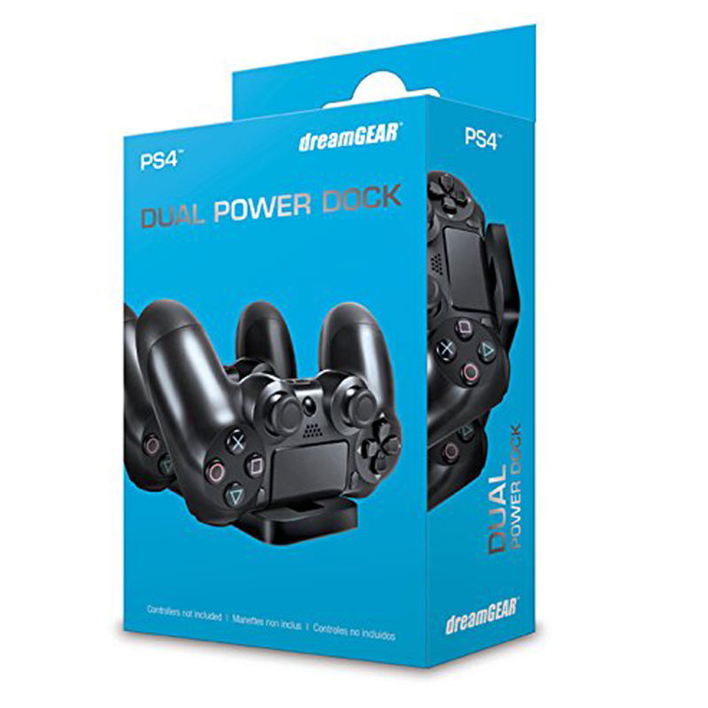 DreamGear Dual Power Dock for PlayStation 4 image 1