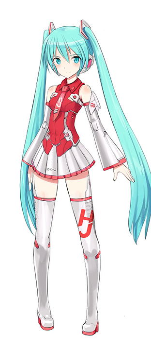 Frame Arms Girl: Hatsune Miku HJ 50 Anniversary Special Ver. image 9