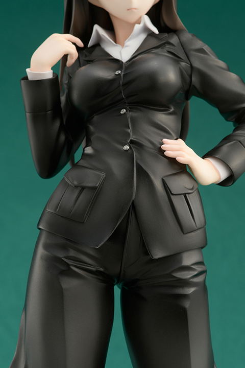 Girls und Panzer Saishuushou 1/7 Scale Pre-Painted Figure: Shiho Nishizumi image 8