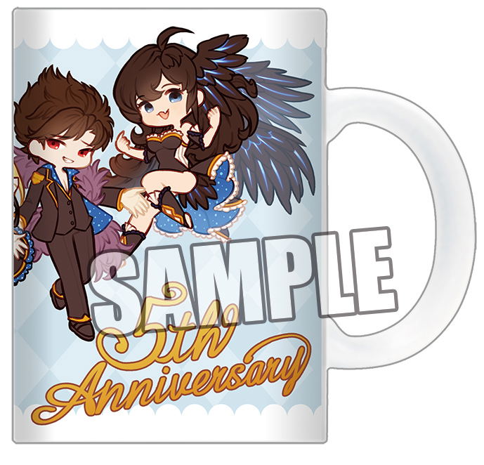 Granblue Fantasy 5th Anniversary Full Color Mug Cup image 1