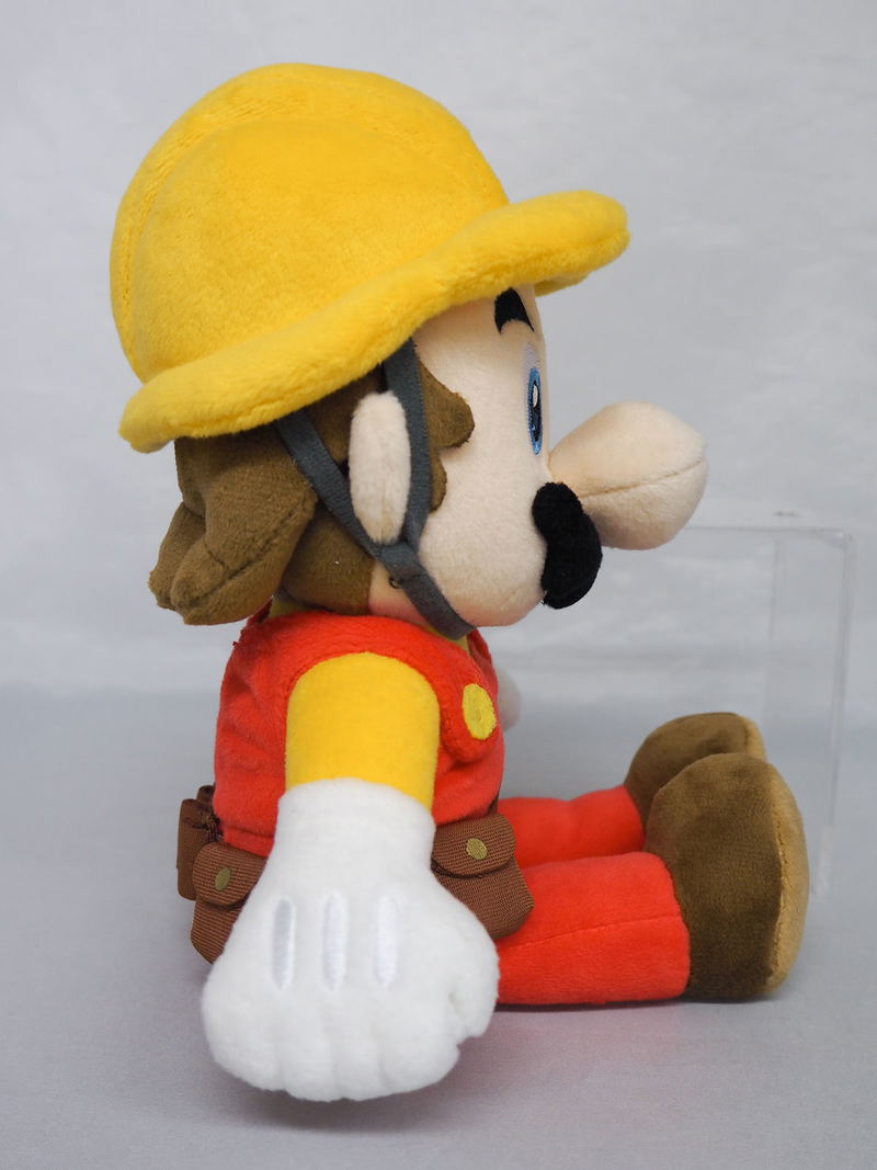 Super Mario Maker 2 Plush: Builder Mario (S) image 4