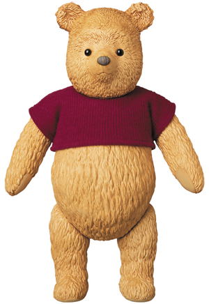 pooh plush robin teddy bear