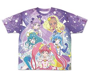 Star Twinkle Precure Double-sided Full Graphic T-shirt (M Size)