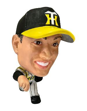 16d Trading Figure Collection: Hanshin Tigers 2019 (Set of 10 pieces)