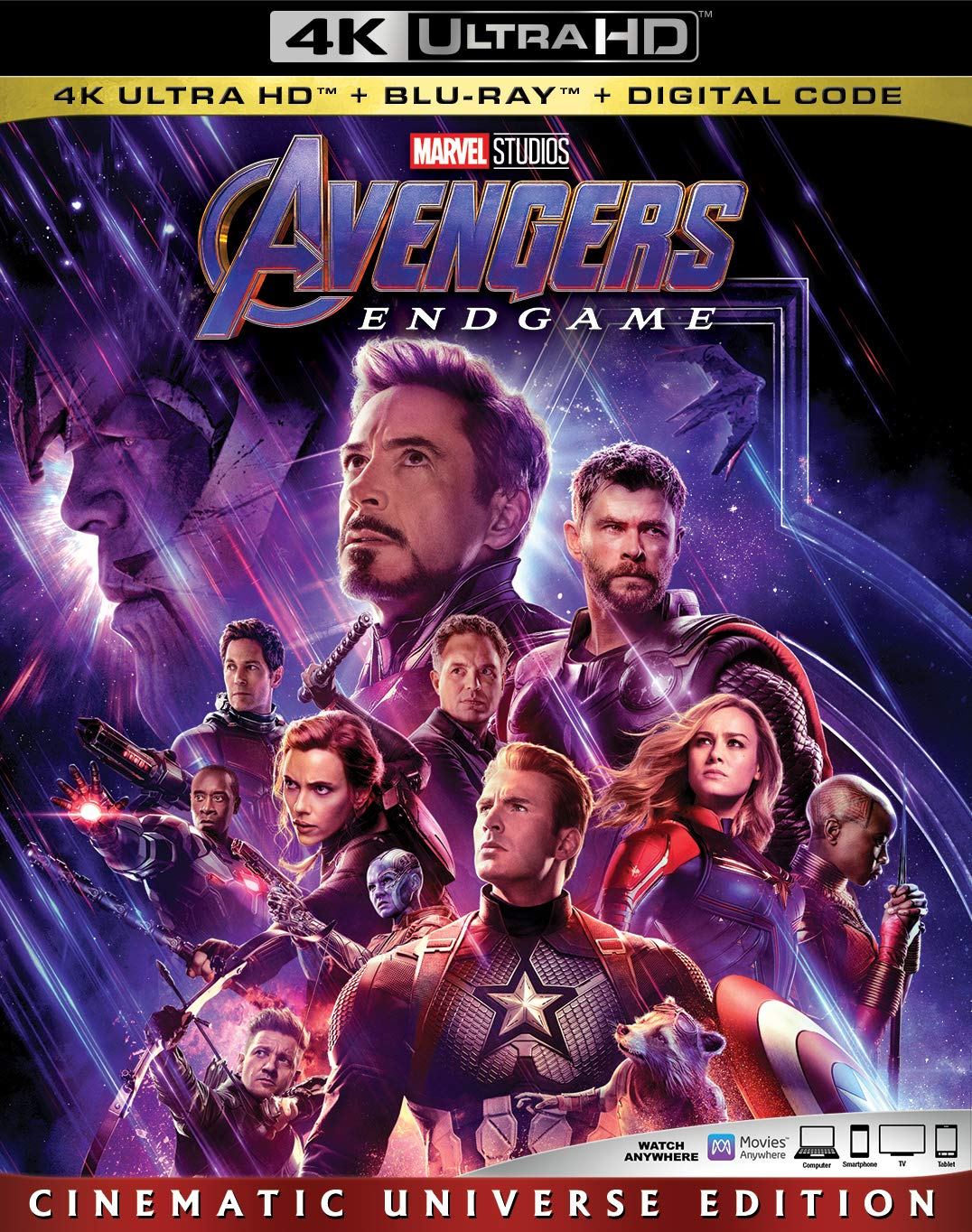 Fotoelektrisch automaat schudden Avengers: Endgame [4K Ultra HD Blu-ray]