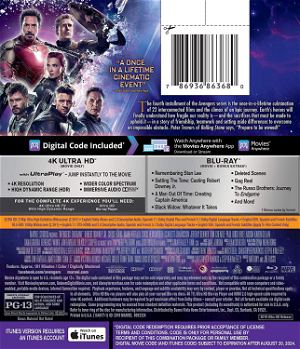 Avengers: Endgame [4K Ultra HD Blu-ray]