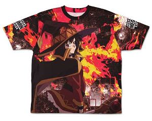 KonoSuba: God's Blessing On This Wonderful World! - Arch Wizard Megumin Double-sided Full Graphic T-shirt (XL Size)