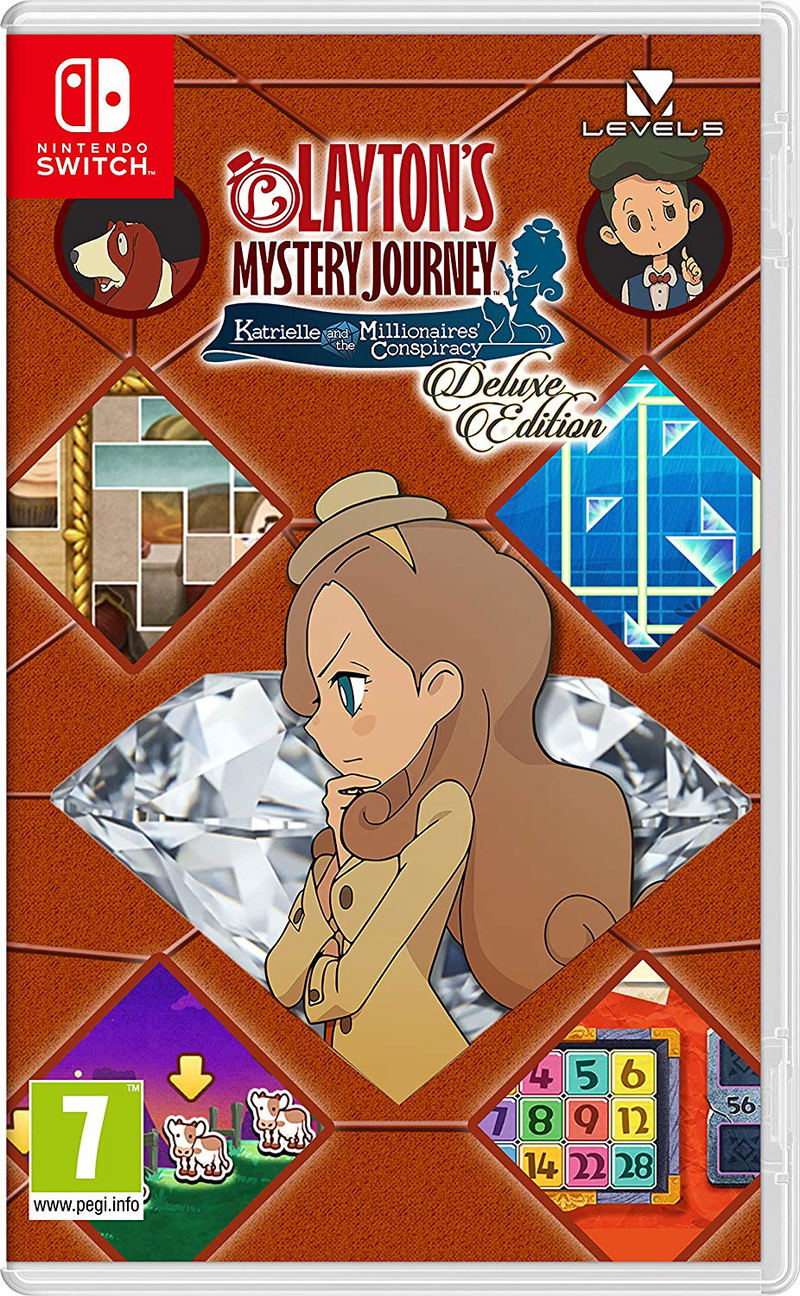 Layton's Mystery Journey: Katrielle and The Millionaires' Conspiracy [Deluxe Edition] image 1