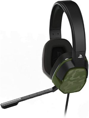 LVL 3 Wired Stereo Headset for PlayStation 4 (Green Camo)